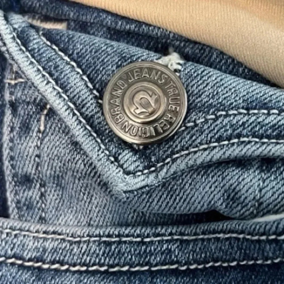 True Religion Maternity‎ Halle Skinny Jeans, Size 29 - Picture 5 of 11